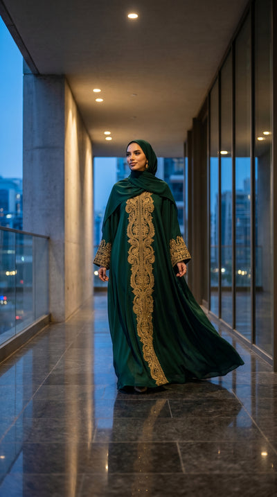 Emerald Noor Abaya