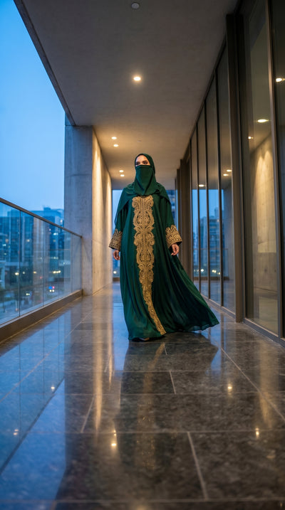 Emerald Noor Abaya