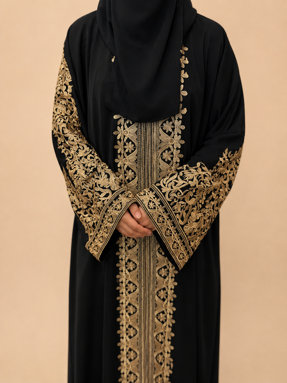 Imperial Black Abaya