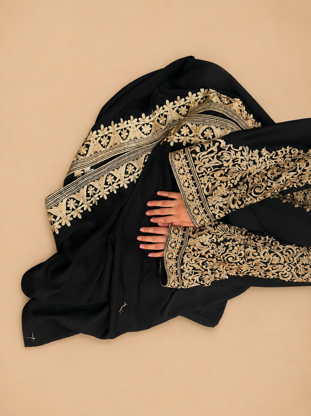 Imperial Black Abaya Secondary image