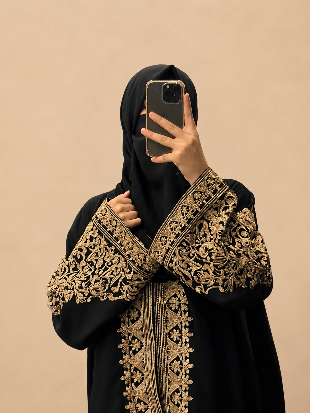Imperial Black Abaya